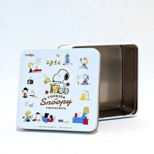 Hokka Snoopy Woodstock Peanuts Chocochips Cookies Tin 3.16oz/(90g) Tin Only